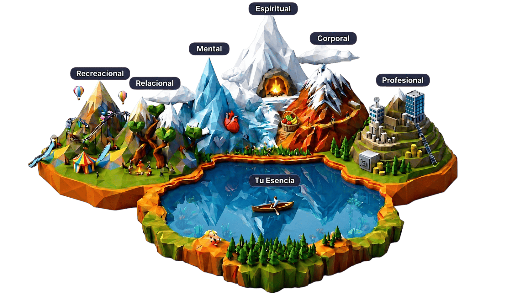Mapa de Vida dentro de la plataforma Pioneers